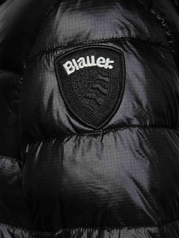 The Best Shops BLAUER: padded jackets - Adelaide Long Down Jacket with Hood