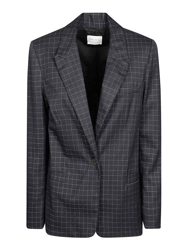 FORTE FORTE: Blazer - Blazer - Schwarz