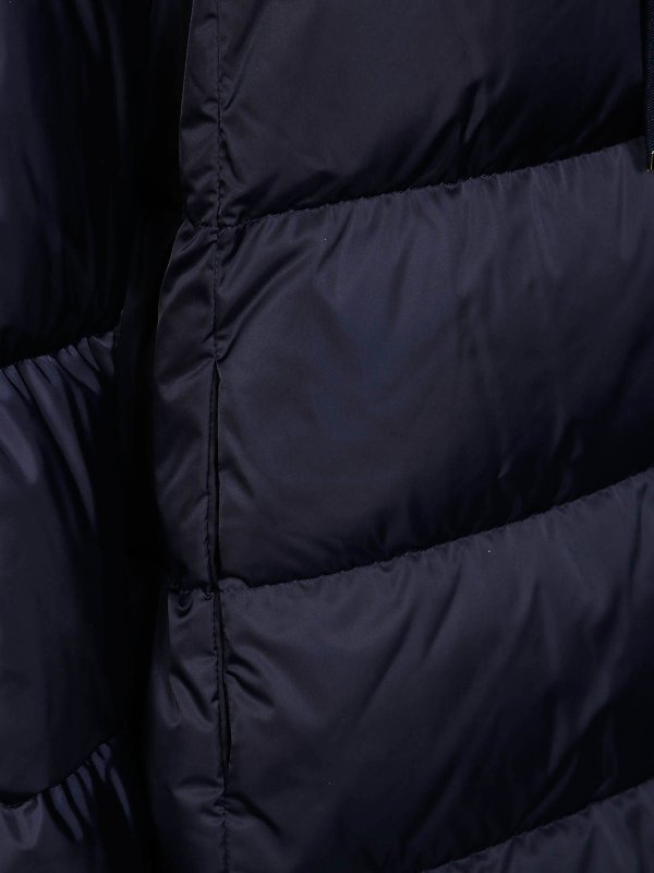 The Best Shops HERNO: padded jackets - Satin Down Jacket With Hood