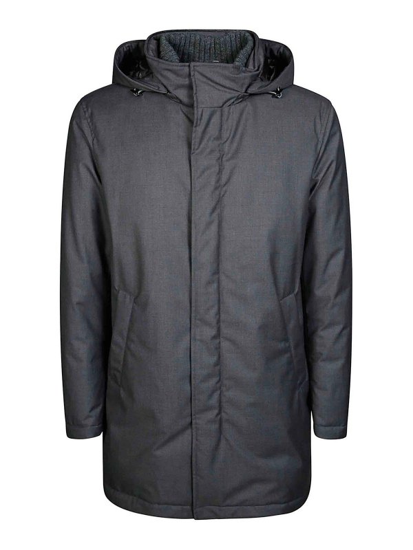 HERNO: giacche imbottite - Giaccone Collo Il Maglia