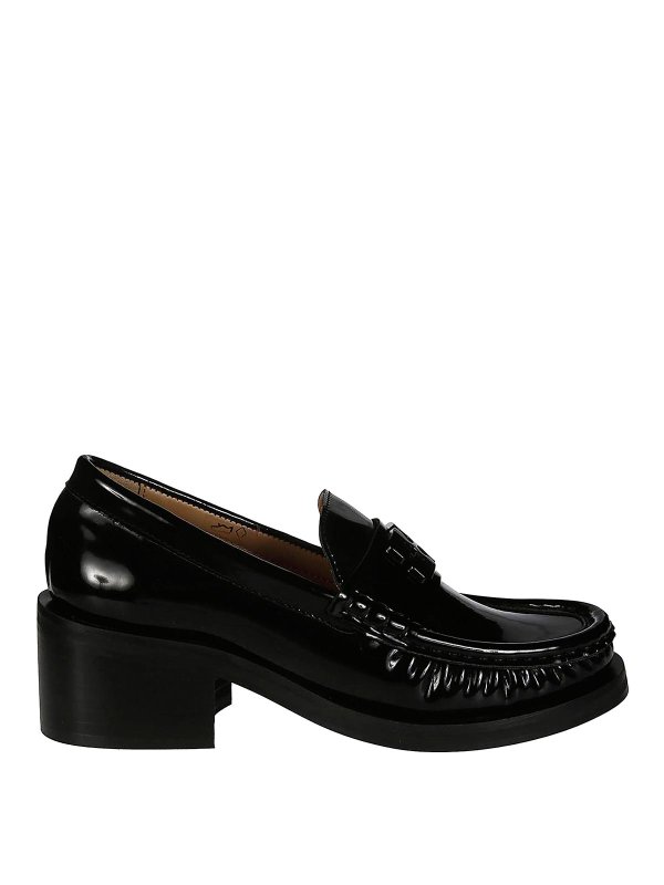 GANNI: Loafers & Slippers - Medium Heel Moccasin