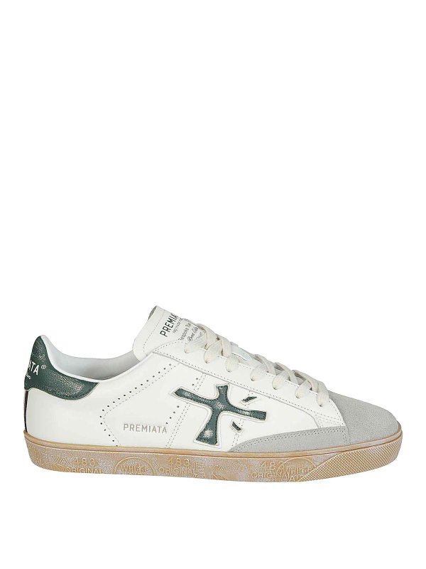 PREMIATA: Chaussures de sport - Baskets - Blanc