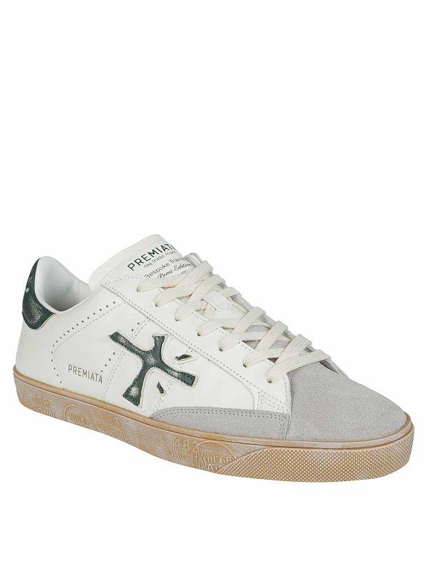 PREMIATA: Chaussures de sport online - Baskets - Blanc