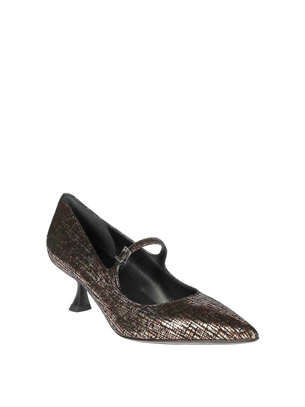 Sergio Levantesi: court shoes online - Mary Jane Metallizzata T50