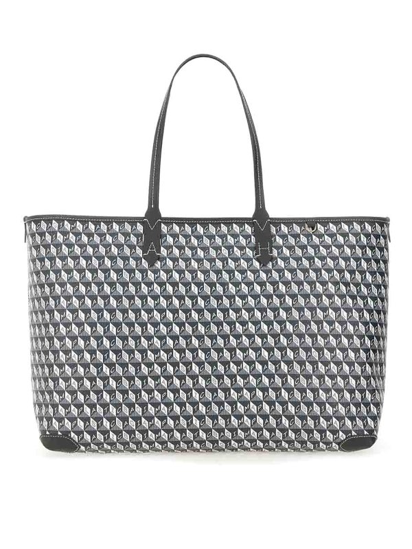 Anya Hindmarch: クロスボディバッグ - クロスボディバッグ - グレー