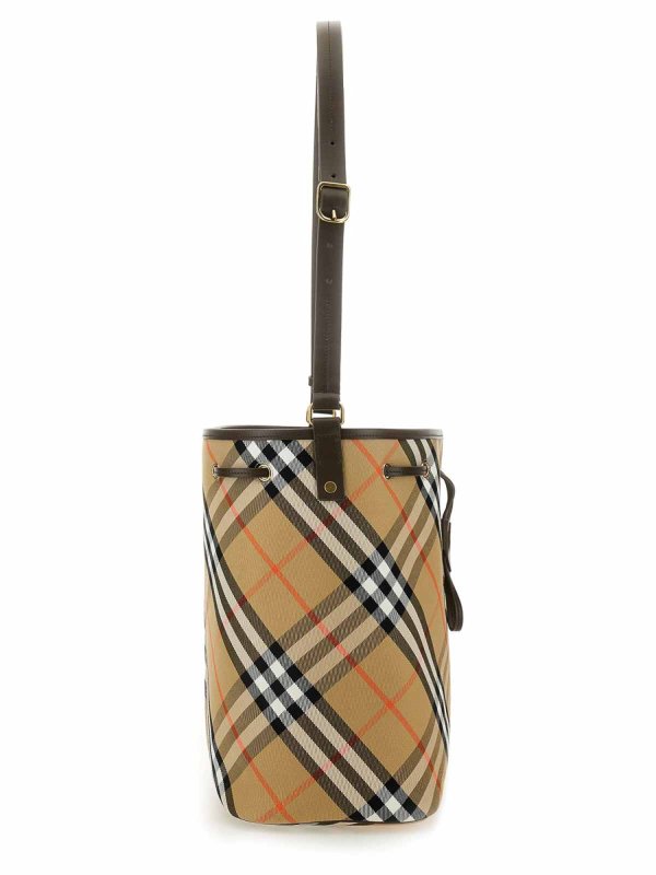 The Best Shops BURBERRY: cross body bags - Check Bucket Bag