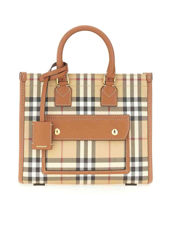 BURBERRY: borse a tracolla - Mini borsa tote