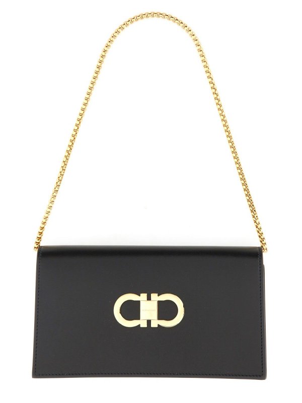 SALVATORE FERRAGAMO: cross body bags online - Mini Bag Double Hooks