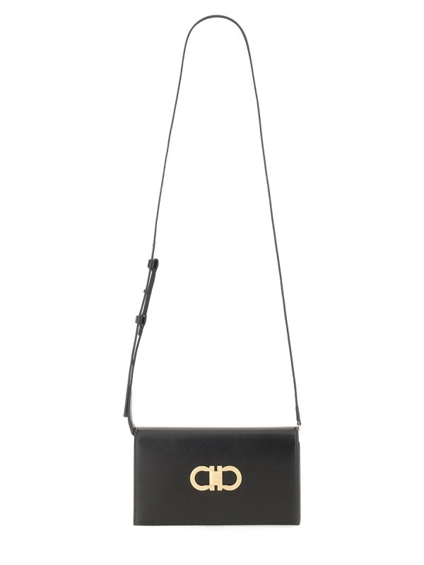 Mini Bag Double Hooks shop online: SALVATORE FERRAGAMO