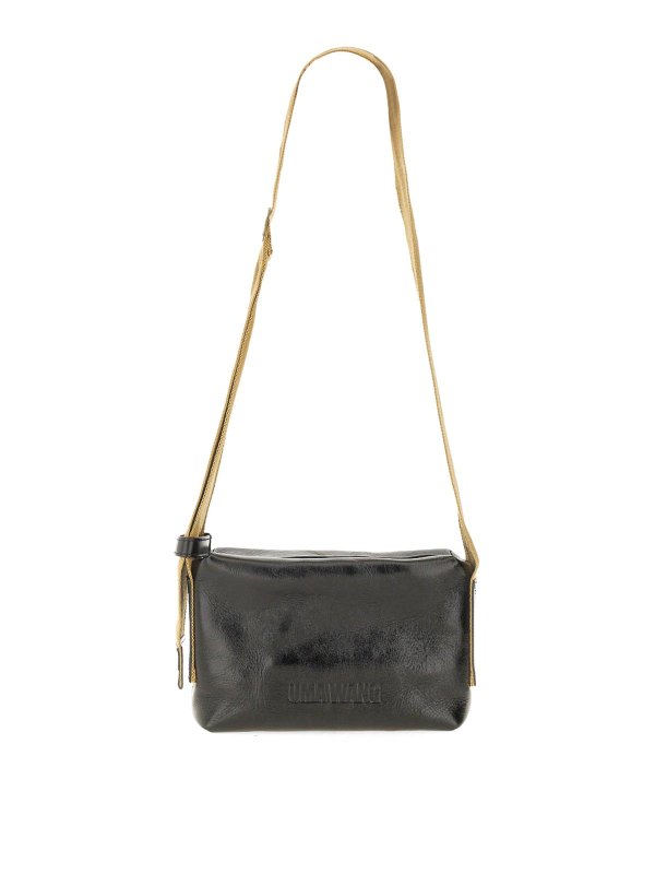 UMA WANG: cross body bags - Leather Shoulder Bag