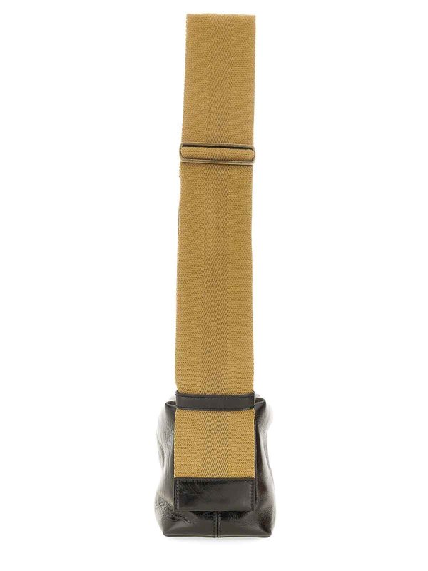 UMA WANG: cross body bags online - Leather Shoulder Bag