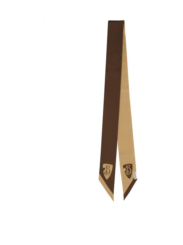 BURBERRY: scarves - Thin Reversible Scarf