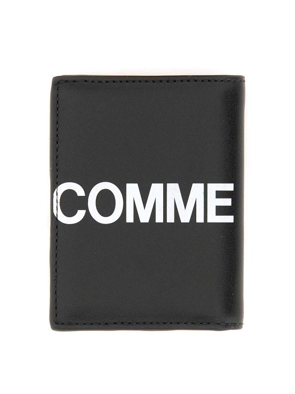 COMME DES GARCONS: wallets & purses - Huge Cdg Logo Wallet