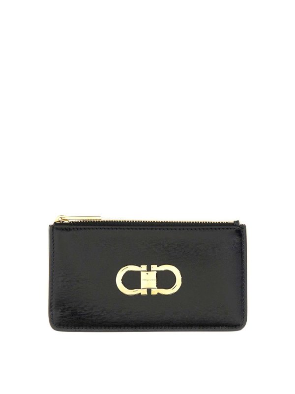 SALVATORE FERRAGAMO: wallets & purses - Gancini Credit Card Holder