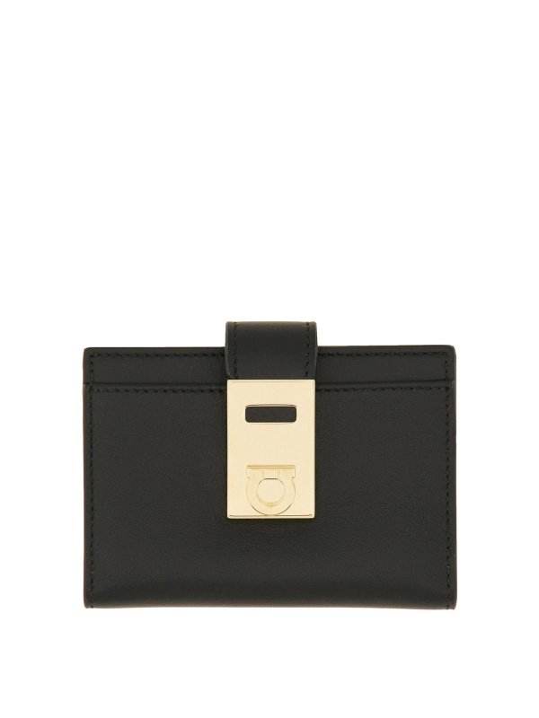 SALVATORE FERRAGAMO: portafogli - Porta carte abbraccio