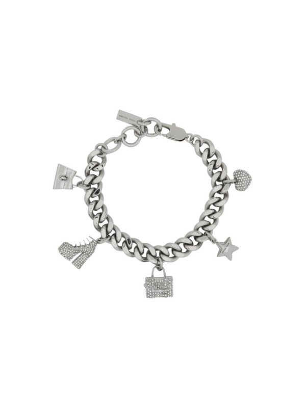 MARC JACOBS: Bracelets & Bangles online - The Pave Mini Icon Charm Bracelet