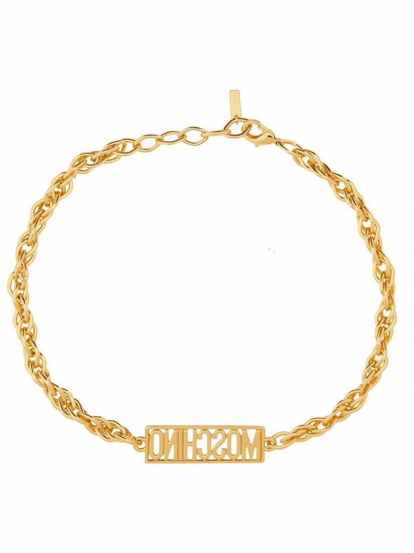 MOSCHINO: Bracelets & Bangles online - Logo Bracelet