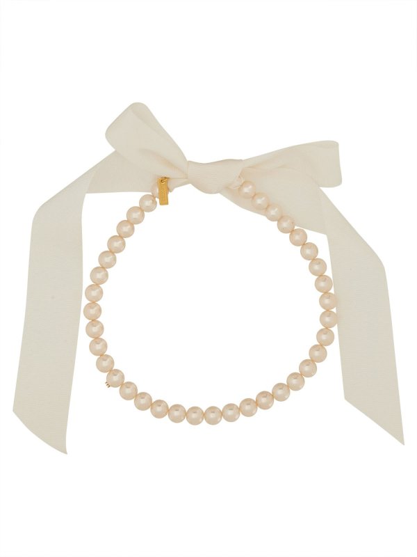 MOSCHINO: Necklaces & Chokers online - Necklace With Pearls