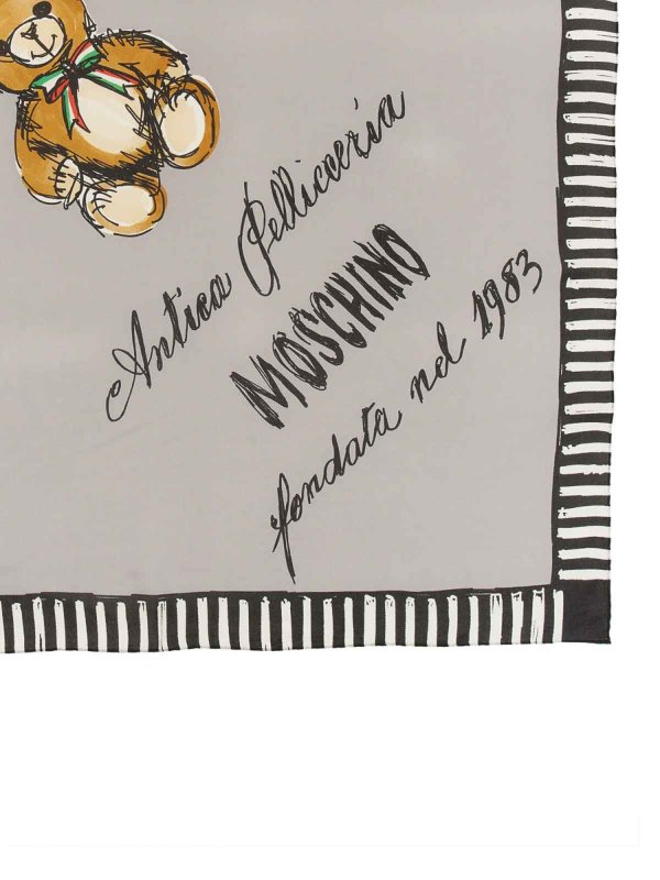 MOSCHINO: Écharpes online - Écharpe - Gris