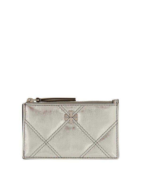 TORY BURCH: Portefeuilles - Portefeuilles - Argent