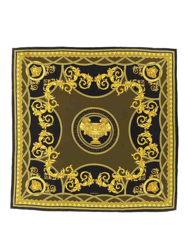 VERSACE: sciarpe e foulard - Sciarpa di seta