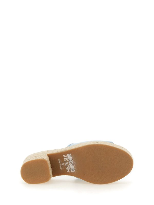 The Best Shops MOSCHINO: Denim Footbed