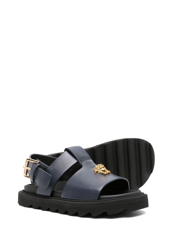 VERSACE: Sandales online - Sandales - Bleu