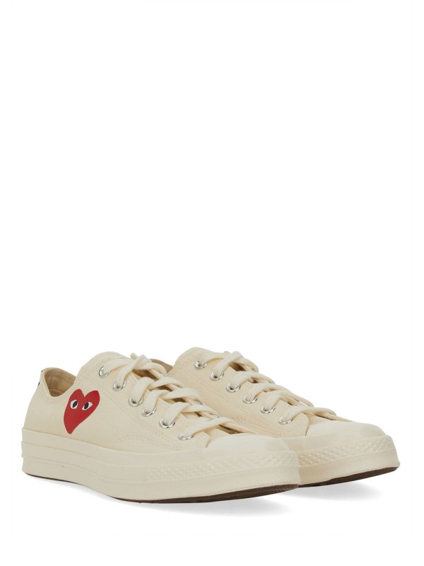 Comme des Garçons Play: Chaussures de sport online - Baskets - Blanc