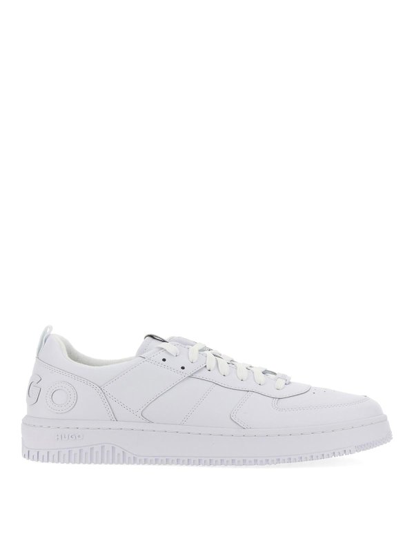 Hugo Boss: Chaussures de sport - Baskets - Blanc