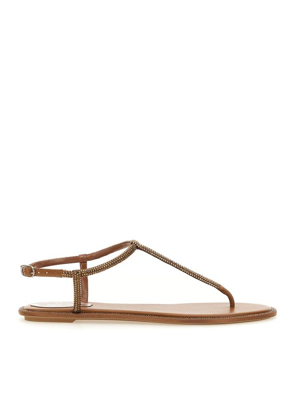 RENE CAOVILLA: Sandales - Sandales - Beige