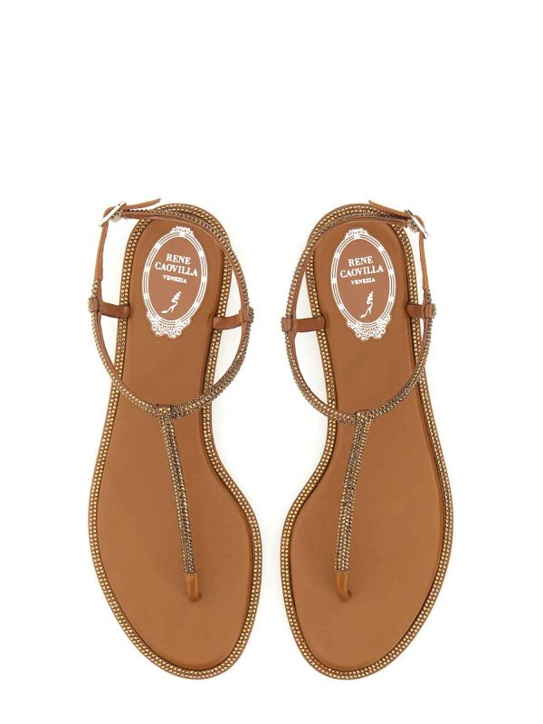 RENE CAOVILLA: Sandales online - Sandales - Beige
