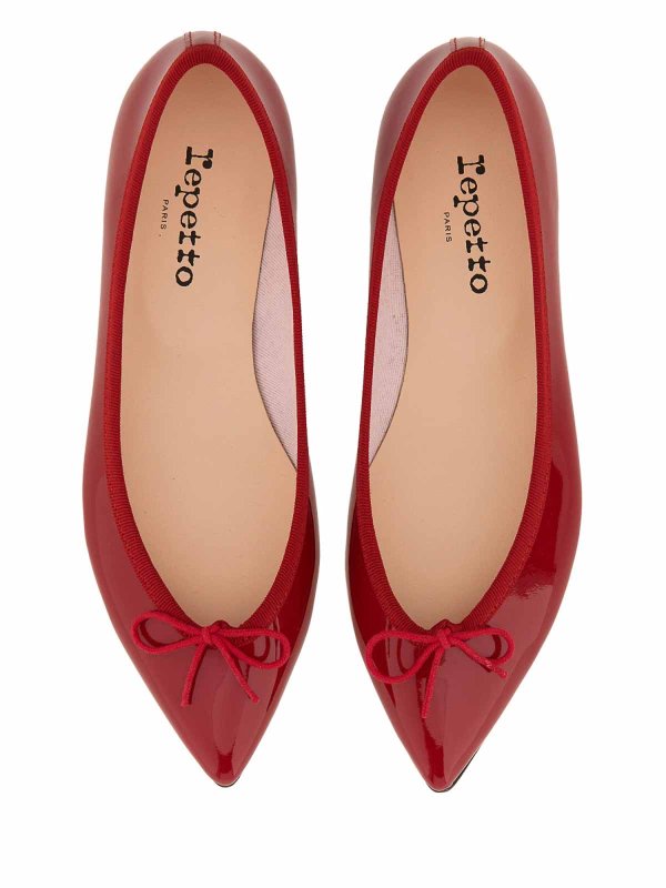 フラットシューズ - 赤 shop online: REPETTO