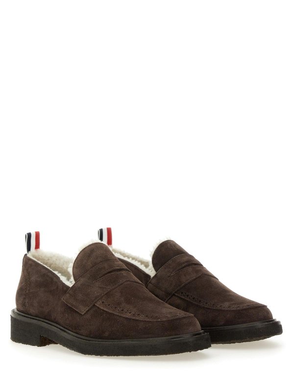 The Best Shops THOM BROWNE: Loafers & Slippers - Moccasin Penny
