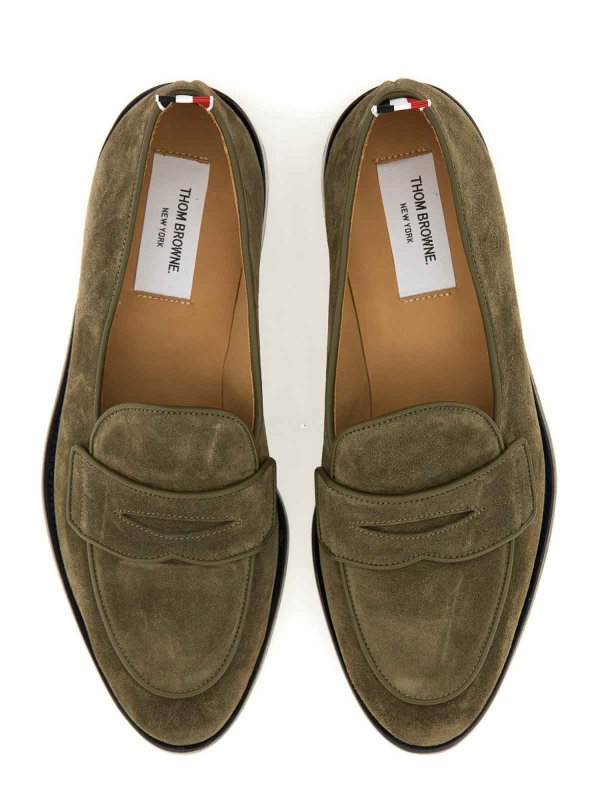 THOM BROWNE: Loafers & Slippers online - Varsity Loafer Penny