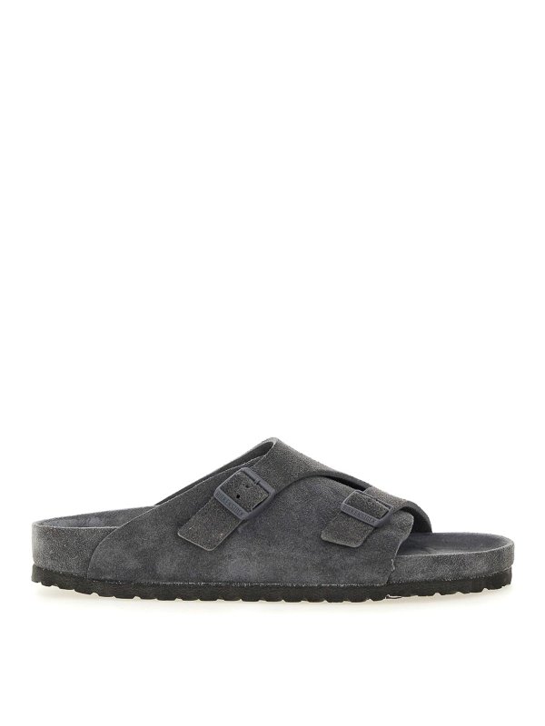 BIRKENSTOCK: サンダル - サンダル - グレー
