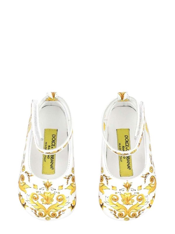 Ball With Tassel Strap Stam Azulejos Yellow shop online: DOLCE & GABBANA