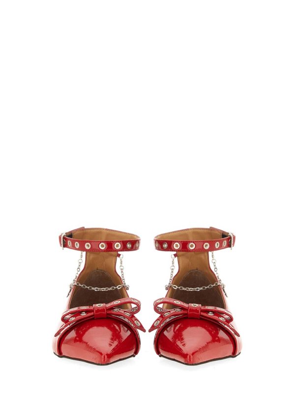 GANNI buy online フラットシューズ - 赤