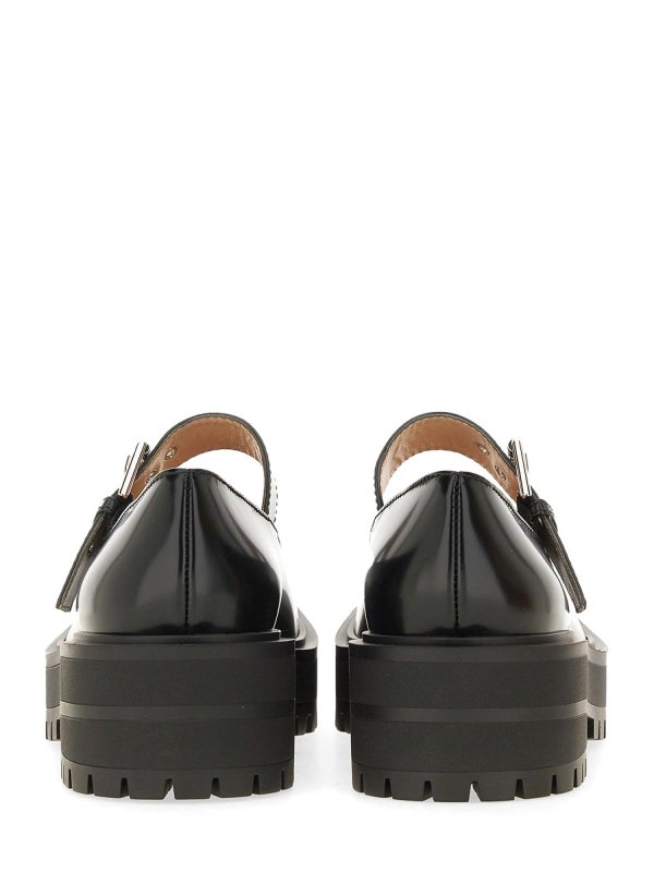 サンダル・ミュール GIANVITO ROSSI Women Sandals G2229320GOMNERO Black Gianvito Rossi Leather Sandal - Black - Women | G2229320GOMNERO