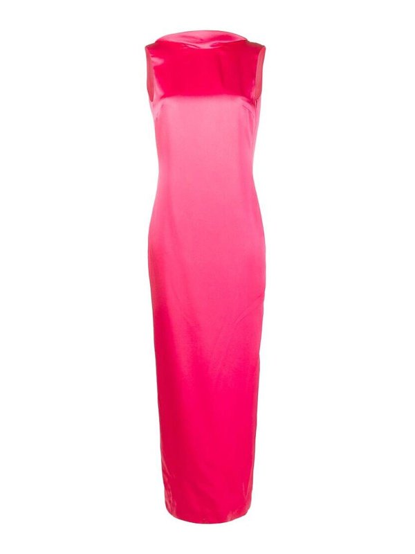 VERSACE: Maxikleider - Maxikleid - Nude