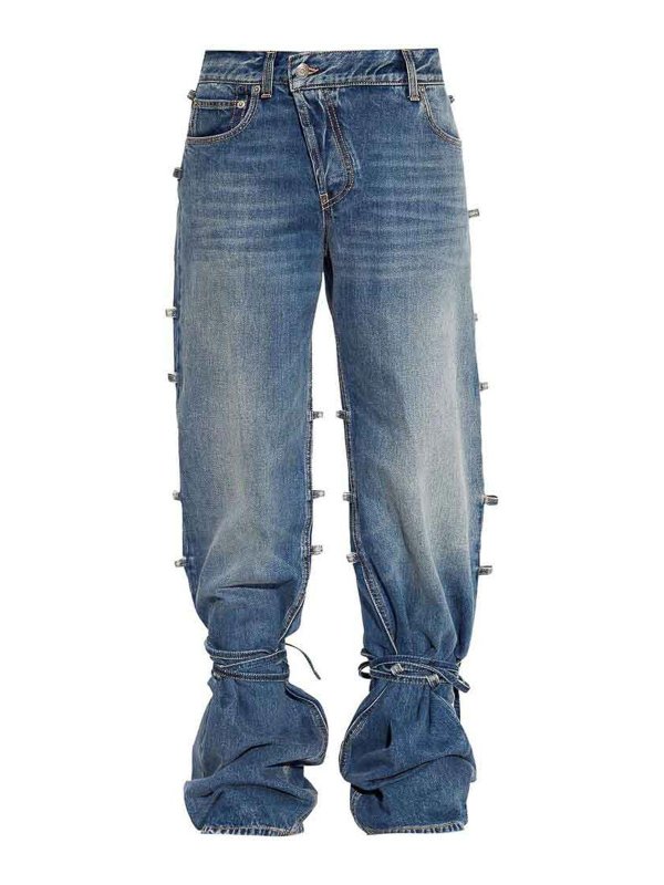 ALEXANDER MCQUEEN: bootcut jeans - Jeans