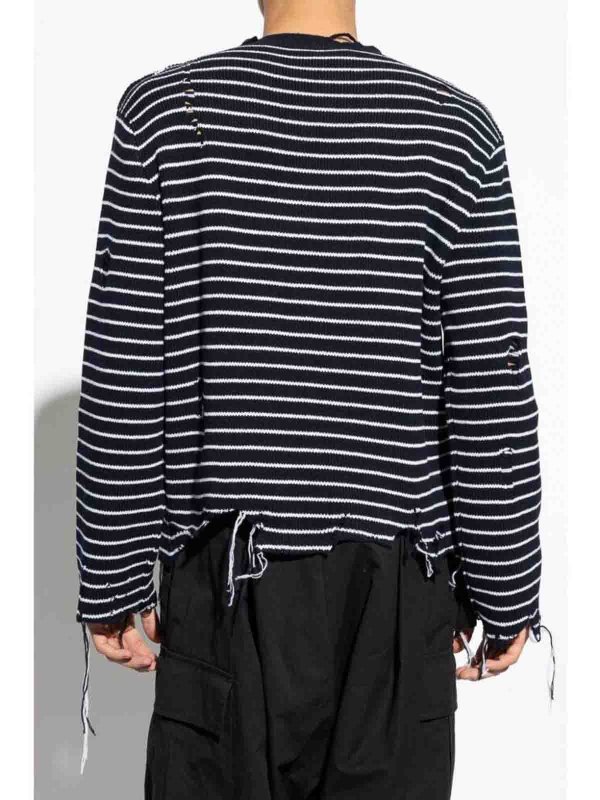 ALEXANDER MCQUEEN buy online クルーネック - ダークブルー