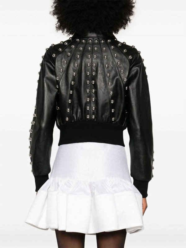 The Best Shops ALEXANDER MCQUEEN: leather jacket - Leather jacket