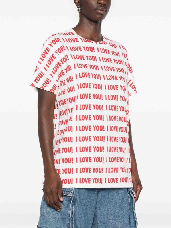 BLUMARINE: Camisetas online - Camiseta - Blanco