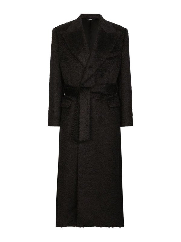 DOLCE & GABBANA: ショートコート - ショートコート - 黒