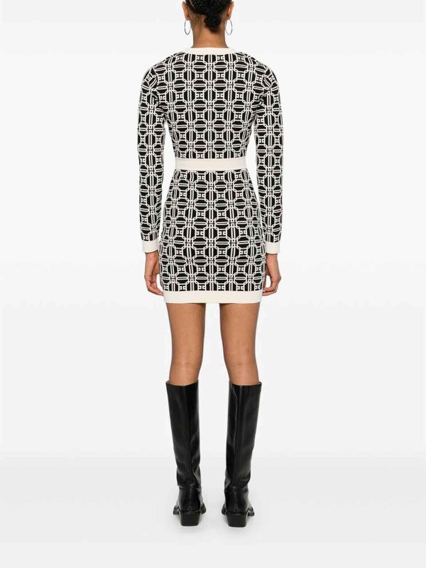 ELISABETTA FRANCHI: Robes courtes online - Robe Courte - Blanc