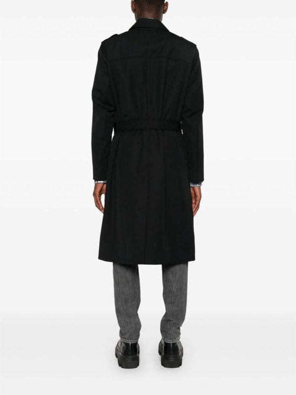 The Best Shops HERNO: Trenchs - Trench-Coat - Noir