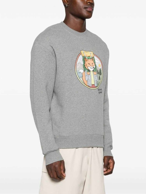 MAISON KITSUNÉ: スウェット＆セーター online - スウェットシャツ/セーター - グレー