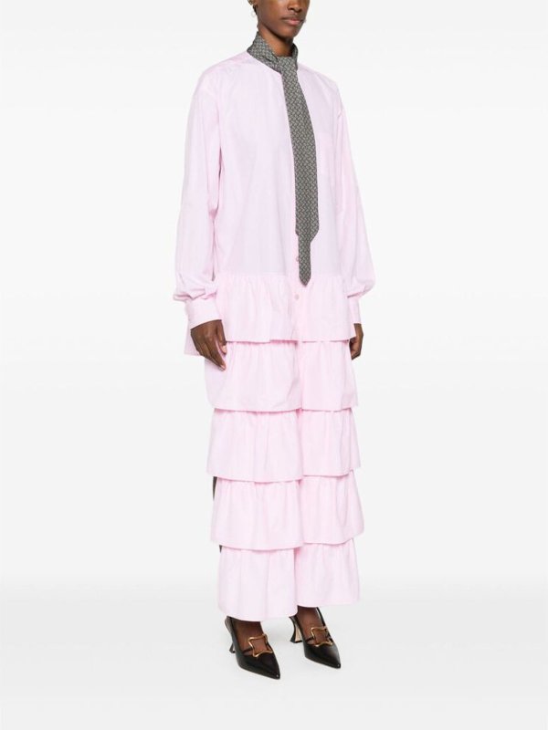 MOSCHINO: マキシドレス online - マキシドレス - ヌードカラー