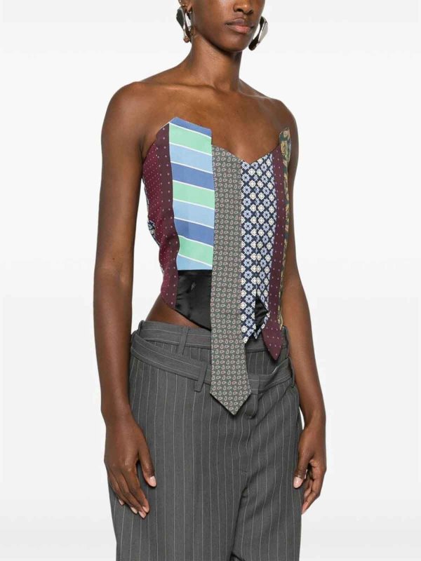 トップ/タンクトップ - マルチカラー shop online: MOSCHINO