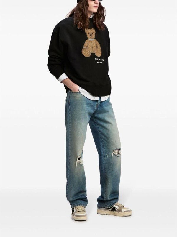 The Best Shops Palm Angels: Sweat-Shirts - Noir